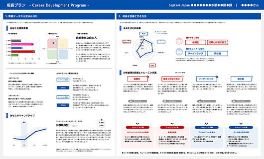 個別の成長支援プログラムイメージ図